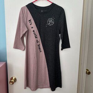 Disney Parks "It's a Small World" Colorblock Dress – Size Small – With Tags